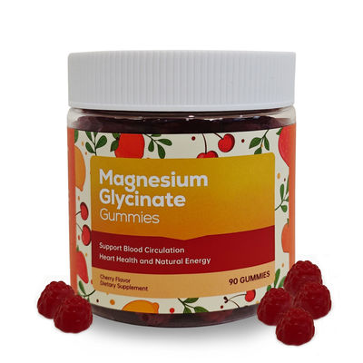 Regulation of Blood System Magnesium Glycinate Gummies for Heart Health and Energy